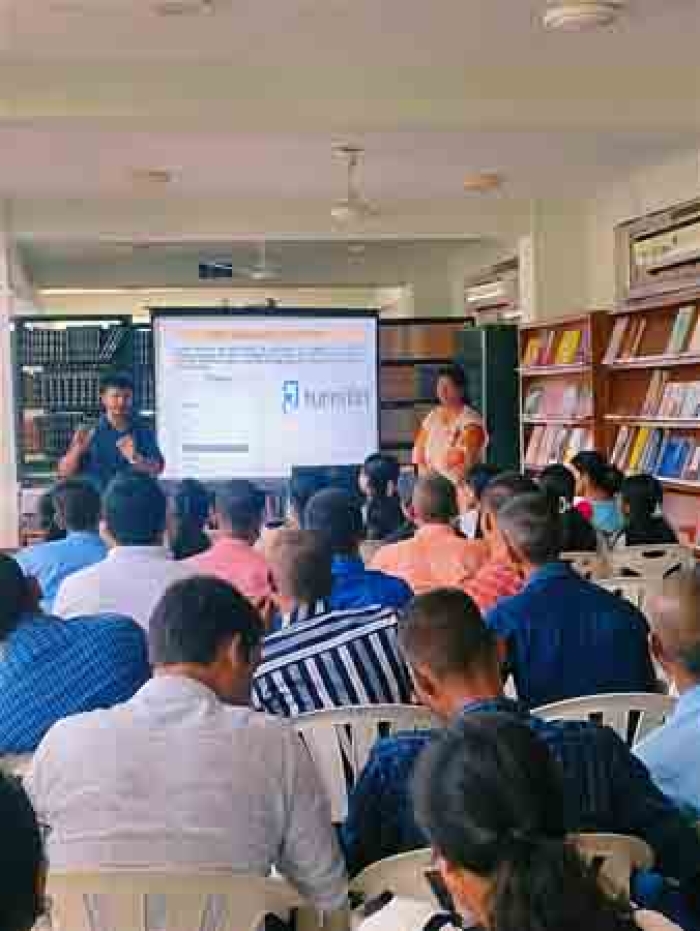  Institute Library of RIE Bhubaneswar conducted an orientation session for newly admitted B.Sc B.Ed (PCM) students on effective use of library resources on  27.08.2024 . Practical exposure to different library resources was given to the students.