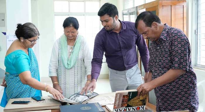 Glimpses of the inaugural session of book exhibition on 18th September 2024 organised in the Library of RIE Bhubaneswar on the occasion of Hindi Pakhwada 2024