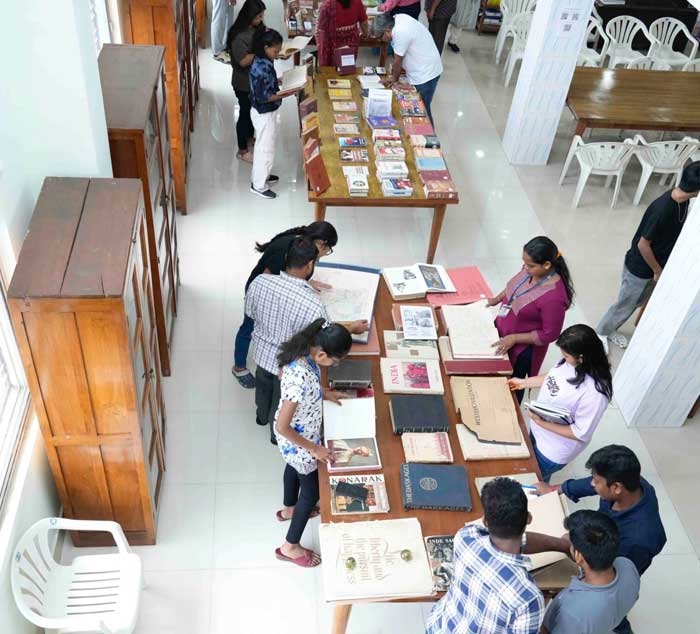 Glimpses of the inaugural session of book exhibition on 18th September 2024 organised in the Library of RIE Bhubaneswar on the occasion of Hindi Pakhwada 2024