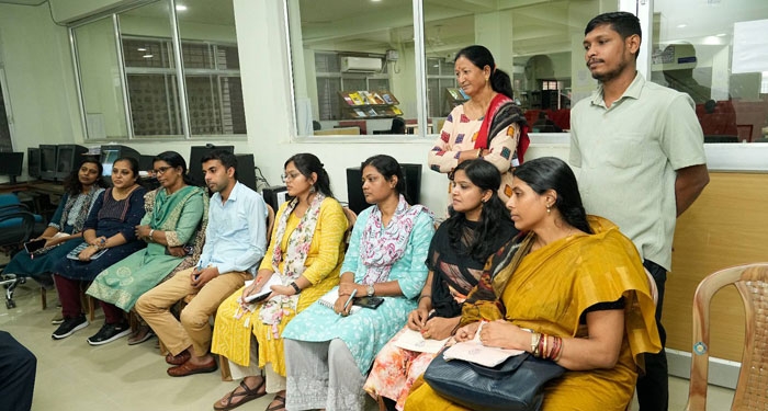 Institute Library of Regional Institute of Education Bhubaneswar conducted an orientation program for faculty members on the “Use of Software and Hardware for Visually Impaired Users” from 27th to 31st October 2025, every day from 3.00 PM to 4.00 PM, to create awareness about assistive technologies that help visually impaired students access educational resources.  JAWS, NVDA, and ZoomText Magnifier/Reader were discussed in more detail during the session. A book-reading machine, The Clear Reader, utilised OCR technology to convert printed material into auditory text. Dr. P.L. Negi, Librarian, led the program with library staff support. Faculty members praised the program's achievement. The Institute Library plans more awareness and training programs to promote inclusive education.