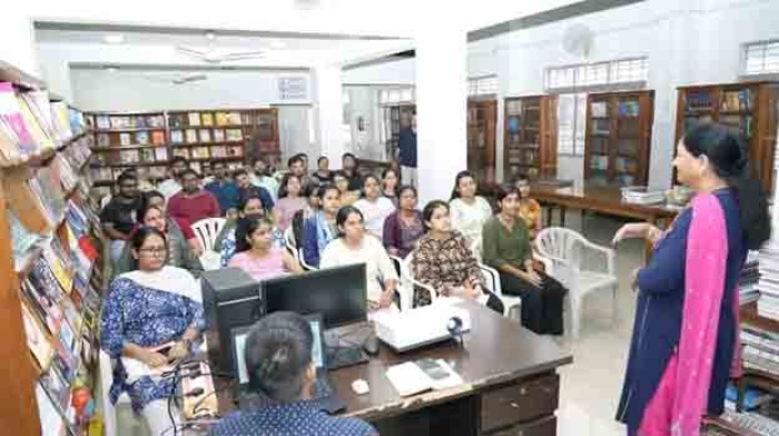 Institute Library of RIE Bhubaneswar conducted an orientation session