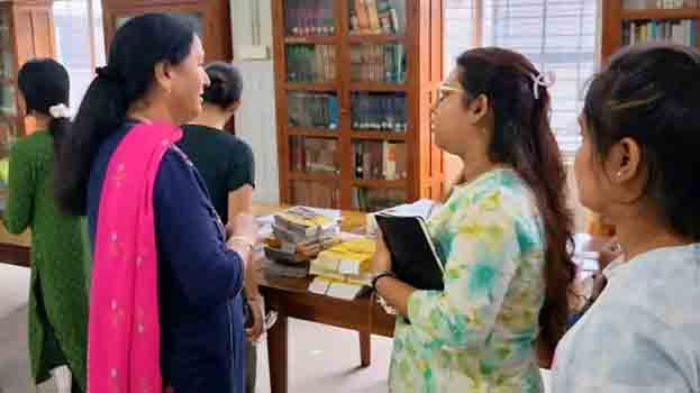 Institute Library of RIE Bhubaneswar conducted an orientation session