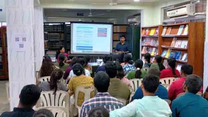 Institute Library of RIE Bhubaneswar conducted an orientation session