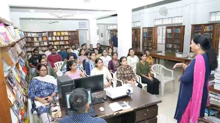 Institute Library of RIE Bhubaneswar conducted an orientation session for newly admitted M.Ed. students on effective use of library resources on 9th September 2024 . Practical exposure to different library resources was given to the students