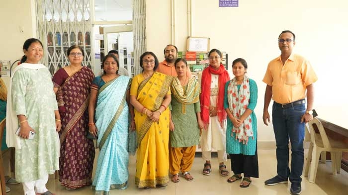 Books on Environment were exhibited in the Library on the occasion of Work Environment Day on 5th June 2024