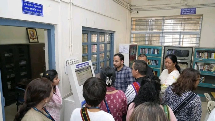 Faculty member from DIET Aizawl, Mizoram Visits to Institute Library, RIE Bhubaneswar on 18.03.2025. Explore the Library Resources and Services of the Institute Library.