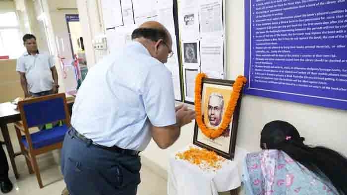 Inauguration of RFID System, along with distribution of Library Smart Card to all users and Celebration of National Librarians Day on the eve of 132nd Birth Anniversary of Library Science Pioneer Prof. S. R. Ranganathan-took place on August 12,2024 at the