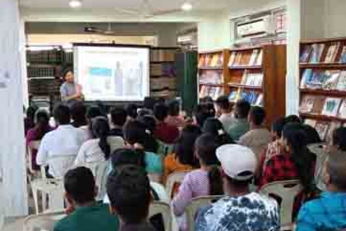 Glimpses of the Orientation session for newly admitted B.Ed. (Science) students conducted in RIE Bhubaneswar Library on 10th September 2024